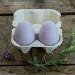 Goat Milk Egg Soap LAVENDER BUSH