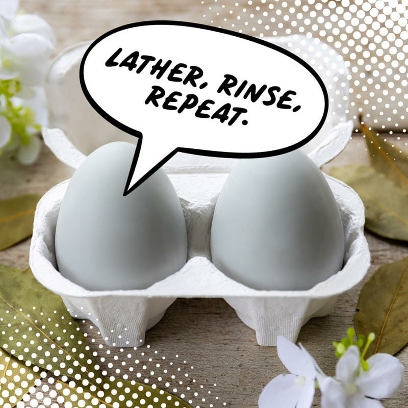 Goat Milk Egg Soap AFTER THE LOVIN