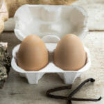 Goat Milk Egg Soap VANILLA WOODIE